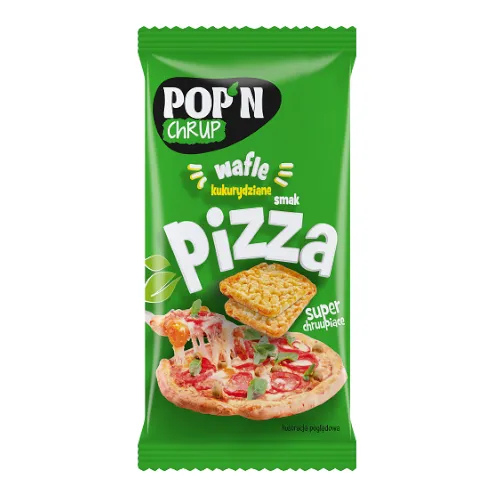 SANTE - POP`N CHRUP Wafle Kukurydziane - 3x 22g - Pizza